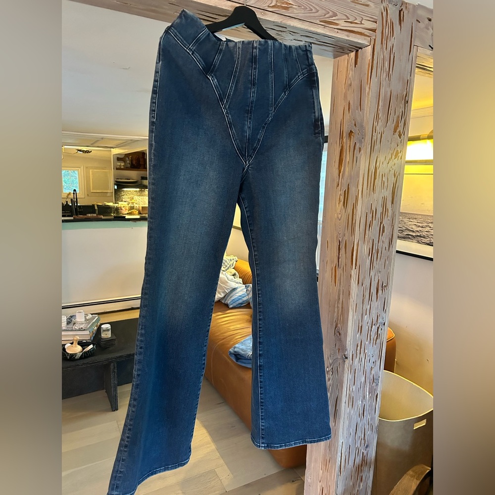 Good American good flare jeans size 15
